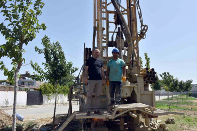 Başkan Zencirci, sondaj çalışmasını yerinde inceledi